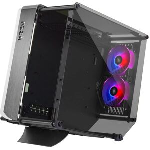 Azza Optima 803 - Boîtier PC Moyen Tour, Aluminium, Verre Trempé, Noir, Vert, Rouge - Publicité Azza Optima 803 - Boîtier PC Moyen Tour, Aluminium, Verre Trempé, Noir, Vert, Rouge - Publicité