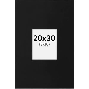Artlink Passepartout Zwart 20x30 cm - Passepartout Artlink Passepartout Zwart 20x30 cm - Passepartout