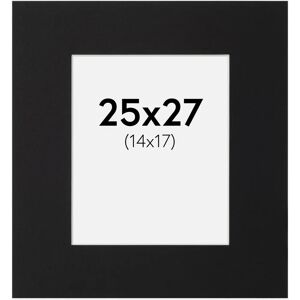 Artlink Passepartout Zwart 25x27 cm - Passepartout Artlink Passepartout Zwart 25x27 cm - Passepartout