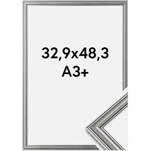 Artlink Sølvramme - 32,9x48,3 cm (A3+) - Glanset Finish Artlink Sølvramme - 32,9x48,3 cm (A3+) - Glanset Finish