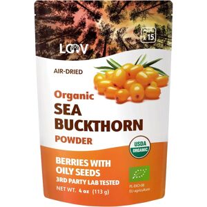 Loov Poudre de Sea Buckthorn biologique séchée à l'air - Superaliment - Publicité Loov Poudre de Sea Buckthorn biologique séchée à l'air - Superaliment - Publicité