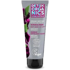 Natura Siberica Kamchatka Organic Certified Black 2 in 1 Face Scrub and Mask - Face Scrub and Mask 75ml Natura Siberica Kamchatka Organic Certified Black 2 in 1 Face Scrub and Mask - Face Scrub and Mask 75ml