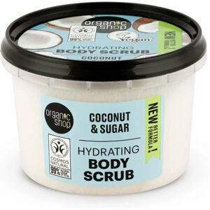 Organic Shop Gommage Hydratant à la Noix de Coco et Sucre - Gommage pour le Corps - Publicité Organic Shop Gommage Hydratant à la Noix de Coco et Sucre - Gommage pour le Corps - Publicité