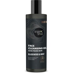Gel nettoyant anti-acné Bois Noir & Menthe - 200ml - Publicité Gel nettoyant anti-acné Bois Noir & Menthe - 200ml - Publicité