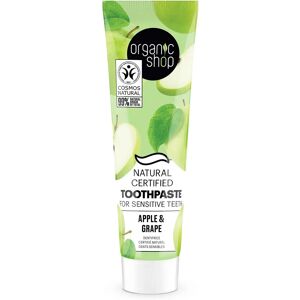 Organic Shop Eple Tannkrem - Følsomme Tenner Organic Shop Eple Tannkrem - Følsomme Tenner