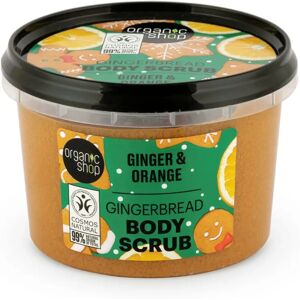 Organic Shop Inkivääri & Appelsiini Piparkakku Kehonkuorinta Organic Shop Inkivääri & Appelsiini Piparkakku Kehonkuorinta