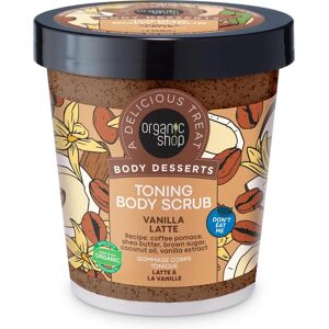 Organic Shop Vanilla Latte Body Scrub - Body Type Organic Shop Vanilla Latte Body Scrub - Body Type
