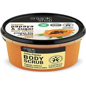 Organic Shop Organic Papaya and Sugar Body Scrub - Body Scrub Organic Shop Organic Papaya and Sugar Body Scrub - Body Scrub