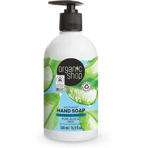 Organic Shop Aloe Milk Hand Soap - Organic Hand Soap Organic Shop Aloe Milk Hand Soap - Organic Hand Soap