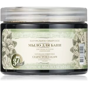 Savon herbal noir sibérien Agafia - 37 herbes 500ml - Publicité Savon herbal noir sibérien Agafia - 37 herbes 500ml - Publicité