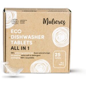 Mulieres Eco Dishwasher Tablets - 25 pcs Mulieres Eco Dishwasher Tablets - 25 pcs