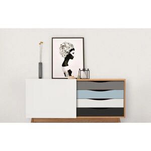 Woodman Hilla Sideboard - Skandinavisches Design, FSC-zertifiziert, Vielseitiger Stauraum Woodman Hilla Sideboard - Skandinavisches Design, FSC-zertifiziert, Vielseitiger Stauraum