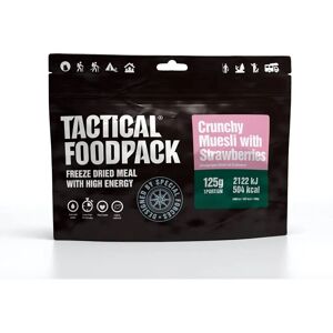 Tactical Foodpack Muesli Croquant aux Fraises - Nourriture extérieure - Publicité Tactical Foodpack Muesli Croquant aux Fraises - Nourriture extérieure - Publicité