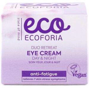 Ecoforia Brand Duo Eye Cream - Day & Night Skincare Solution Ecoforia Brand Duo Eye Cream - Day & Night Skincare Solution