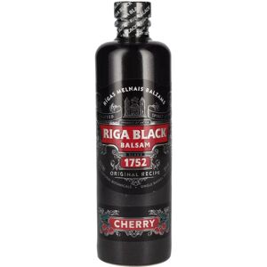Riga Balzams Riga Black Balsam Cerise 0,5L - Liqueur - Publicité Riga Balzams Riga Black Balsam Cerise 0,5L - Liqueur - Publicité