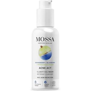 Mossa Acne Act Gel Kasvojen Puhdistusgeeli - Herkkä Akneihottuma - 140ml Mossa Acne Act Gel Kasvojen Puhdistusgeeli - Herkkä Akneihottuma - 140ml