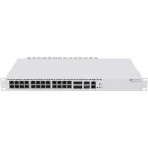 Mikrotik CRS326-4C+20G+2Q+RM Network Switch - Managed Gigabit Ethernet - Grey Mikrotik CRS326-4C+20G+2Q+RM Network Switch - Managed Gigabit Ethernet - Grey