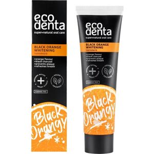 Ecodenta Dentifrice Noir Orange - Blanchissant, Charbon, Végétalien - Publicité Ecodenta Dentifrice Noir Orange - Blanchissant, Charbon, Végétalien - Publicité