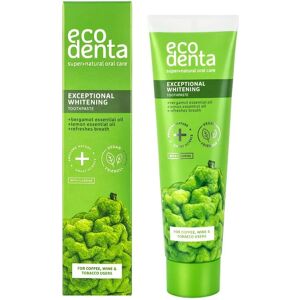 Dentifrice blanchissant Ecodenta au bergamote (100ml) - Publicité Dentifrice blanchissant Ecodenta au bergamote (100ml) - Publicité