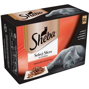 Sheba Brand Select Slices Cat Pouches - Assorted Flavors - Wet Food Sheba Brand Select Slices Cat Pouches - Assorted Flavors - Wet Food