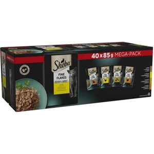 Sheba Poultry Flakes Cat Food - Jelly Pouches Sheba Poultry Flakes Cat Food - Jelly Pouches