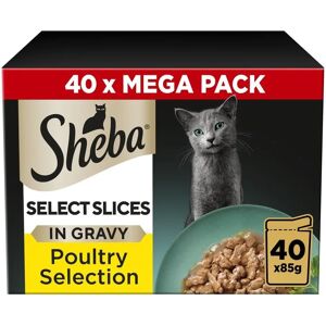 Sheba Sheba Select Slices Cat Pouches - Poultry in Gravy Sheba Sheba Select Slices Cat Pouches - Poultry in Gravy