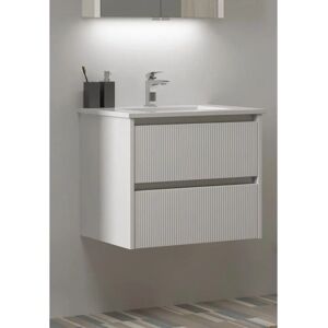 WELLTIME Urban Waschbecken - 2 Softclose Schubladen - Wandmontage WELLTIME Urban Waschbecken - 2 Softclose Schubladen - Wandmontage