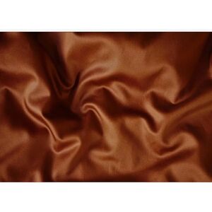 DecoFlux Ensfarvet bomulds-satinsengel - Brun - 220x240 cm DecoFlux Ensfarvet bomulds-satinsengel - Brun - 220x240 cm