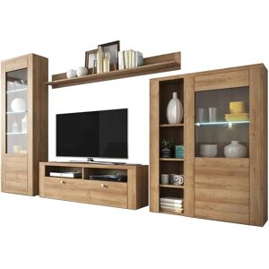 ARREDAMENTO1 - Salelbo 100 - Riviera quercia - Juego de salón ARREDAMENTO1 - Salelbo 100 - Riviera quercia - Juego de salón
