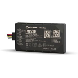 Teltonika FMC920-QKIB0 - GPS Tracker - Zwart - 4G LTE, Bluetooth, Waterbestendig Teltonika FMC920-QKIB0 - GPS Tracker - Zwart - 4G LTE, Bluetooth, Waterbestendig