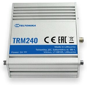 Teltonika TRM240 Módem LTE industrial - Módem, aluminio, USB, antena externa Teltonika TRM240 Módem LTE industrial - Módem, aluminio, USB, antena externa