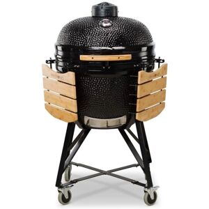 Kamado Bono TQ0025 Grill en céramique noir - Barbecue - Publicité Kamado Bono TQ0025 Grill en céramique noir - Barbecue - Publicité