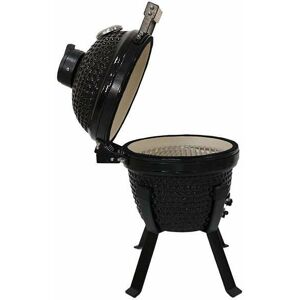 Kamado Bono TQ0013 Ceramic Grill - Black - Outdoor Cooking Kamado Bono TQ0013 Ceramic Grill - Black - Outdoor Cooking