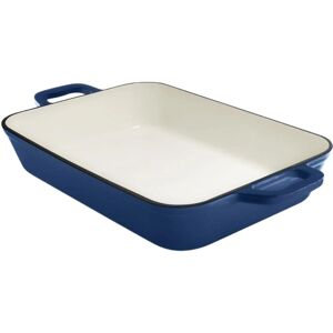 Grand Feu Blue Baking Dish - Cast Iron, 3.2L, Oven Safe Grand Feu Blue Baking Dish - Cast Iron, 3.2L, Oven Safe