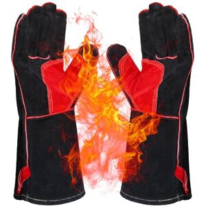 Gants de Barbecue en Cuir Texas Club - 2 pièces, Résistants à la chaleur - Publicité Gants de Barbecue en Cuir Texas Club - 2 pièces, Résistants à la chaleur - Publicité
