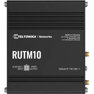 Teltonika RUTM10 langaton reititin - Dual-Band Wi-Fi 5, Gigabit Ethernet, Teollinen Teltonika RUTM10 langaton reititin - Dual-Band Wi-Fi 5, Gigabit Ethernet, Teollinen