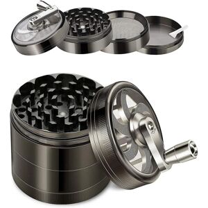Unbranded 4-in-1 Spice Grinder - Large Zinc Alloy Grinder For Premium Grinding Unbranded 4-in-1 Spice Grinder - Large Zinc Alloy Grinder For Premium Grinding
