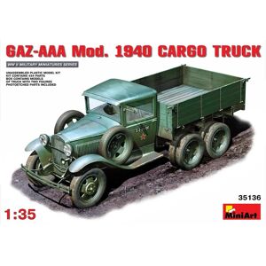 Mini Art GAZ-AAA Camion Carga 1/35 Maquette militaire - Publicité Mini Art GAZ-AAA Camion Carga 1/35 Maquette militaire - Publicité