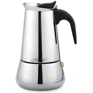 Feel Maestro MR-1660-6 - Nero Argento - Caffettiera Moka Feel Maestro MR-1660-6 - Nero Argento - Caffettiera Moka