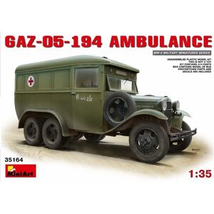 Mini Art GAZ 05194 Ambulance Modellbil - 1:35 Skala Mini Art GAZ 05194 Ambulance Modellbil - 1:35 Skala