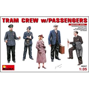 Mini Art 1:35 Tram Besättning Passagerare Historiska Figurer - Modellfigurer Mini Art 1:35 Tram Besättning Passagerare Historiska Figurer - Modellfigurer