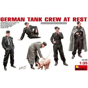 Mini Art Équipage de Char Allemand - Figurines 1:35 - Scène Militaire Historique - Publicité Mini Art Équipage de Char Allemand - Figurines 1:35 - Scène Militaire Historique - Publicité