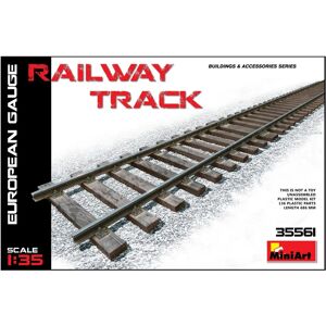 Mini Art Europese Gauge Spoor - Diorama bases - 1:35 Mini Art Europese Gauge Spoor - Diorama bases - 1:35