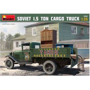 Mini Art Camion de fret soviétique 1:35 et figurines MT38013 - Modèle militaire - Publicité Mini Art Camion de fret soviétique 1:35 et figurines MT38013 - Modèle militaire - Publicité