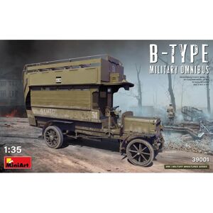 Miniart OMNIBUS MILITAIRE B-TYPE 1:35 Kit - Publicité Miniart OMNIBUS MILITAIRE B-TYPE 1:35 Kit - Publicité