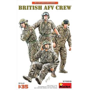 Mini Art British AFV Crew Model Figures - 1:35 Scale Mini Art British AFV Crew Model Figures - 1:35 Scale
