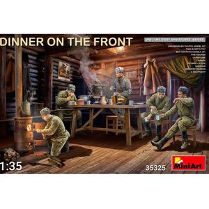 Mini Art Dinner on the Front Figurer - 1:35 Modell Mini Art Dinner on the Front Figurer - 1:35 Modell