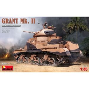 Kit Modèle Militaire Mini Art Grant Mk. II - Échelle 1/35 - Publicité Kit Modèle Militaire Mini Art Grant Mk. II - Échelle 1/35 - Publicité
