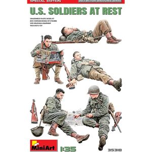 Mini Art US Soldaters Vila - Skala 1/35 Mini Art US Soldaters Vila - Skala 1/35