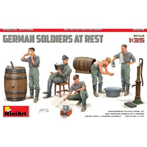 Miniart MIN35378 Deutsche Soldaten ruhen - Maßstabsmodell Miniart MIN35378 Deutsche Soldaten ruhen - Maßstabsmodell